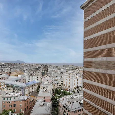 With A Magic View By Wonderful Italy Apartment Genua